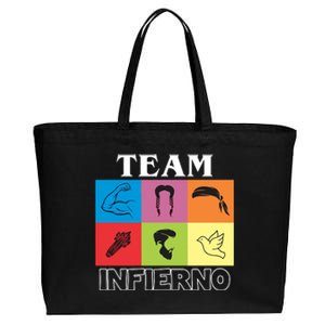 Team Infierno Cotton Canvas Jumbo Tote