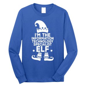 The Information Technology Specialist Elf Matching Christmas Meaningful Gift Long Sleeve Shirt