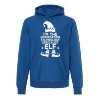 The Information Technology Specialist Elf Matching Christmas Meaningful Gift Premium Hoodie