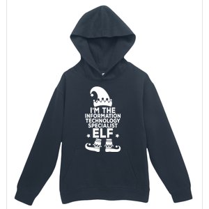 The Information Technology Specialist Elf Matching Christmas Meaningful Gift Urban Pullover Hoodie