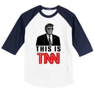 This Is TNN Funny Trump This Is TNN Baseball Sleeve Shirt