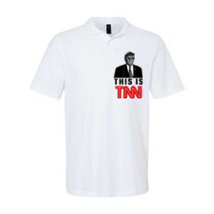 This Is TNN Funny Trump This Is TNN Softstyle Adult Sport Polo