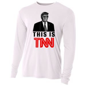 This Is TNN Funny Trump This Is TNN Cooling Performance Long Sleeve Crew