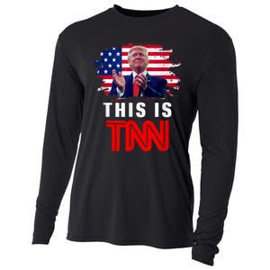 This Is TNN Funny Trump This Is TNN Cooling Performance Long Sleeve Crew