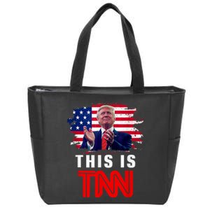 This Is TNN Funny Trump This Is TNN Zip Tote Bag