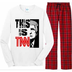 This Is TNN Funny Trump This Is TNN Long Sleeve Pajama Set