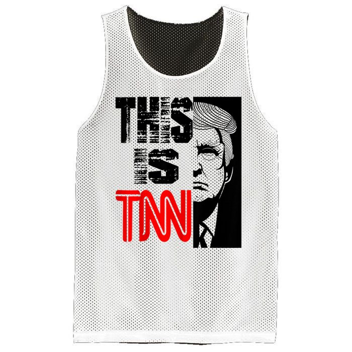 This Is TNN Funny Trump This Is TNN Mesh Reversible Basketball Jersey Tank