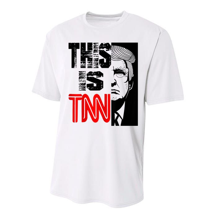 This Is TNN Funny Trump This Is TNN Performance Sprint T-Shirt