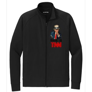 This Is TNN Funny Trump Stretch Full-Zip Cadet Jacket