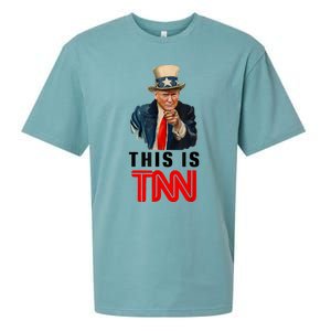 This Is TNN Funny Trump Sueded Cloud Jersey T-Shirt