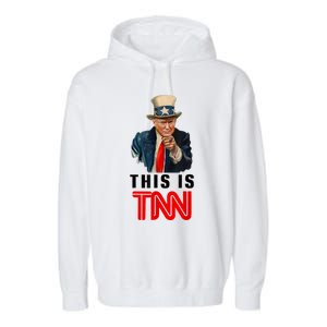 This Is TNN Funny Trump Garment-Dyed Fleece Hoodie