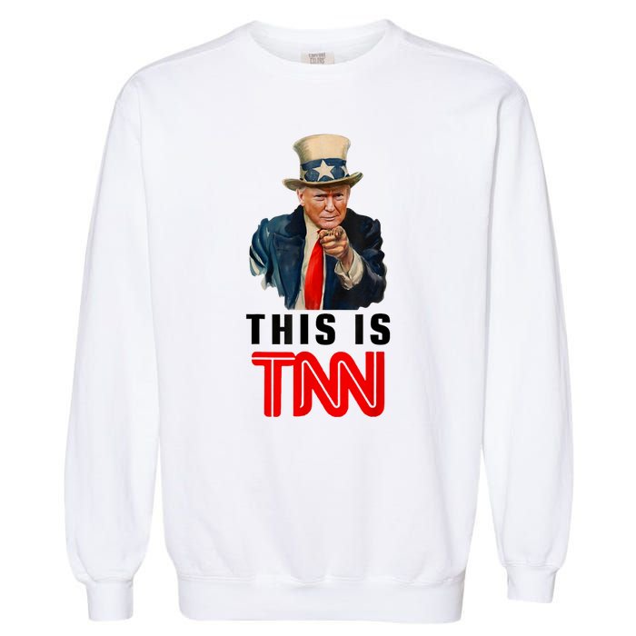 This Is TNN Funny Trump Garment-Dyed Sweatshirt