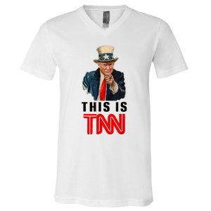 This Is TNN Funny Trump V-Neck T-Shirt