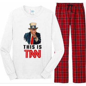 This Is TNN Funny Trump Long Sleeve Pajama Set