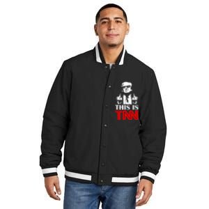 This Is TNN Funny Trump This Is TNN Insulated Varsity Jacket