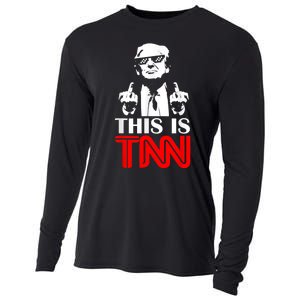 This Is TNN Funny Trump This Is TNN Cooling Performance Long Sleeve Crew