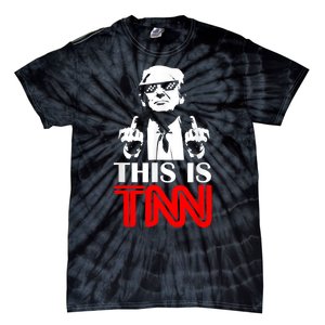 This Is TNN Funny Trump This Is TNN Tie-Dye T-Shirt