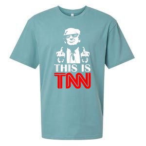 This Is TNN Funny Trump This Is TNN Sueded Cloud Jersey T-Shirt