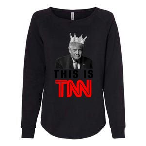 This Is TNN Funny Trump Womens California Wash Sweatshirt