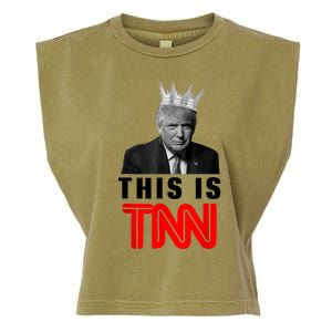 This Is TNN Funny Trump Garment-Dyed Women's Muscle Tee