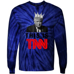 This Is TNN Funny Trump Tie-Dye Long Sleeve Shirt