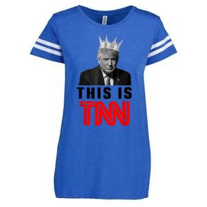 This Is TNN Funny Trump Enza Ladies Jersey Football T-Shirt