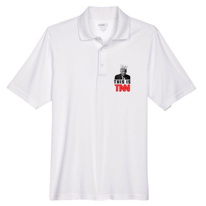 This Is TNN Funny Trump Men's Origin Performance Pique Polo