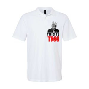 This Is TNN Funny Trump Softstyle Adult Sport Polo