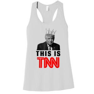 This Is TNN Funny Trump Women's Racerback Tank