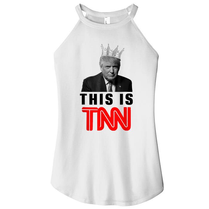 This Is TNN Funny Trump Women's Perfect Tri Rocker Tank