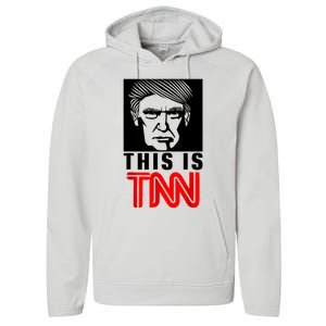 This Is TNN Funny Trump This Is TNN Performance Fleece Hoodie