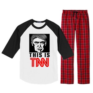 This Is TNN Funny Trump This Is TNN Raglan Sleeve Pajama Set