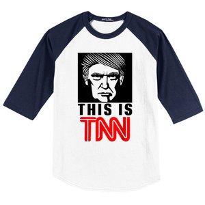 This Is TNN Funny Trump This Is TNN Baseball Sleeve Shirt