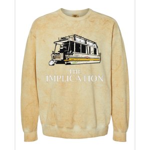 The Implication Colorblast Crewneck Sweatshirt