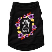 Trust In The Lord Scriptural Quote Biblical Doggie Tank