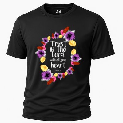 Trust In The Lord Scriptural Quote Biblical Performance Shirt