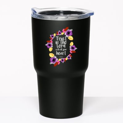 Trust In The Lord Scriptural Quote Biblical Tumbler