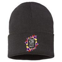 Trust In The Lord Scriptural Quote Biblical Sustainable Knit Beanie