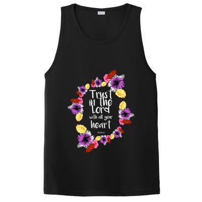 Trust In The Lord Scriptural Quote Biblical PosiCharge Competitor Tank