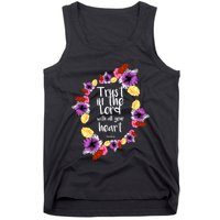 Trust In The Lord Scriptural Quote Biblical Tank Top