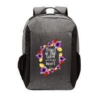 Trust In The Lord Scriptural Quote Biblical Vector Backpack