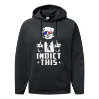 Trump Indict This Political Arrest For Republican Performance Fleece Hoodie