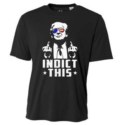 Trump Indict This Political Arrest For Republican Cooling Performance Crew T-Shirt