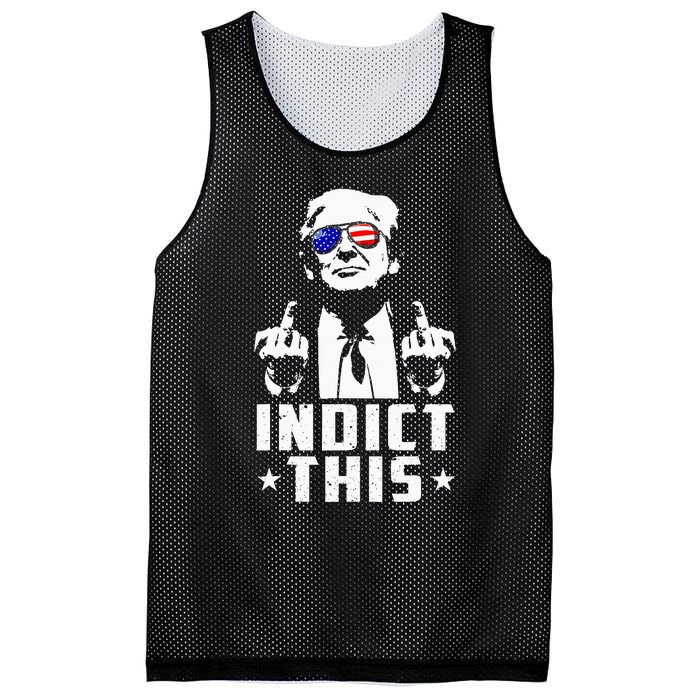 Trump Indict This Political Arrest For Republican Mesh Reversible Basketball Jersey Tank