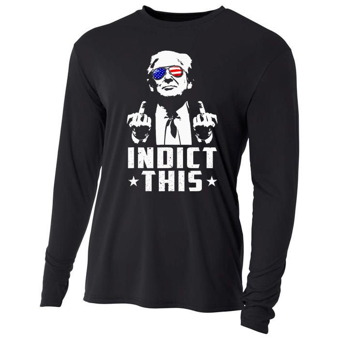 Trump Indict This Political Arrest For Republican Cooling Performance Long Sleeve Crew