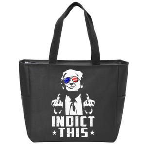 Trump Indict This Political Arrest For Republican Zip Tote Bag