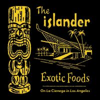 The Islander Tiki Bar Los Angeles Stripe Pom Pom Beanie