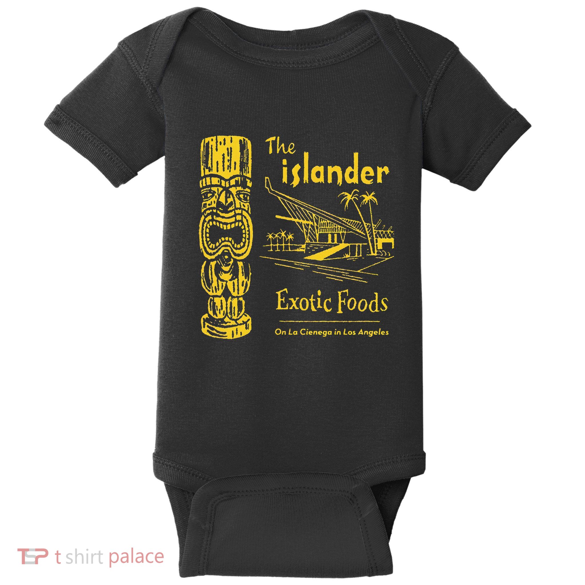 The Islander Tiki Bar Los Angeles Baby Bodysuit
