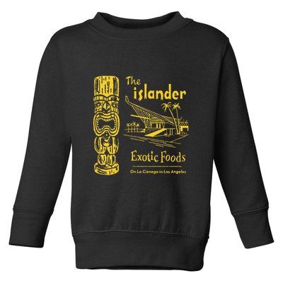 The Islander Tiki Bar Los Angeles Toddler Sweatshirt