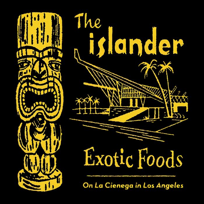 The Islander Tiki Bar Los Angeles Women's Crop Top Tee